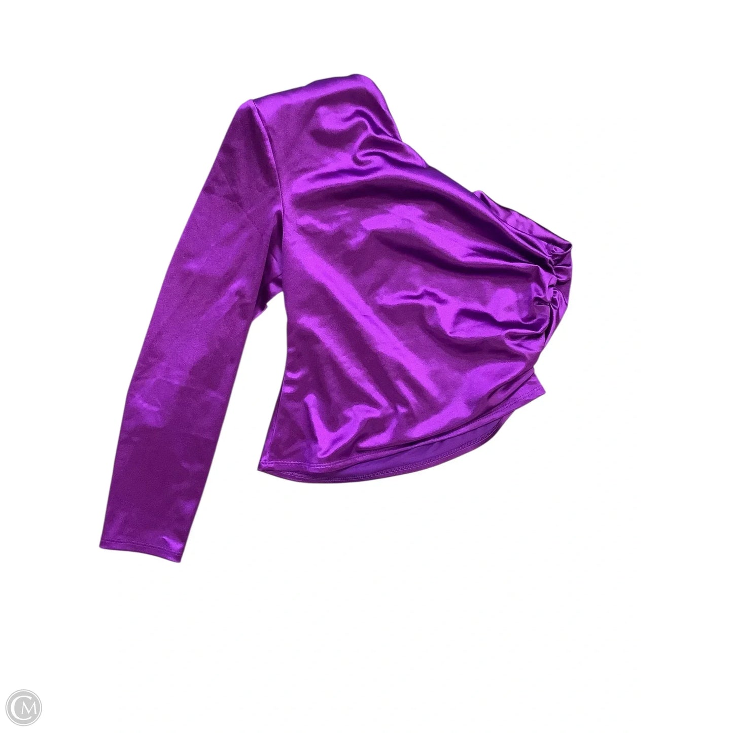 Skirt Suit 2pc By Express In Purple, Size: M As is