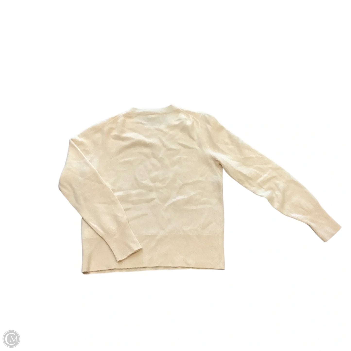 Sweater Cashmere By J. Crew In Cream, Size: M