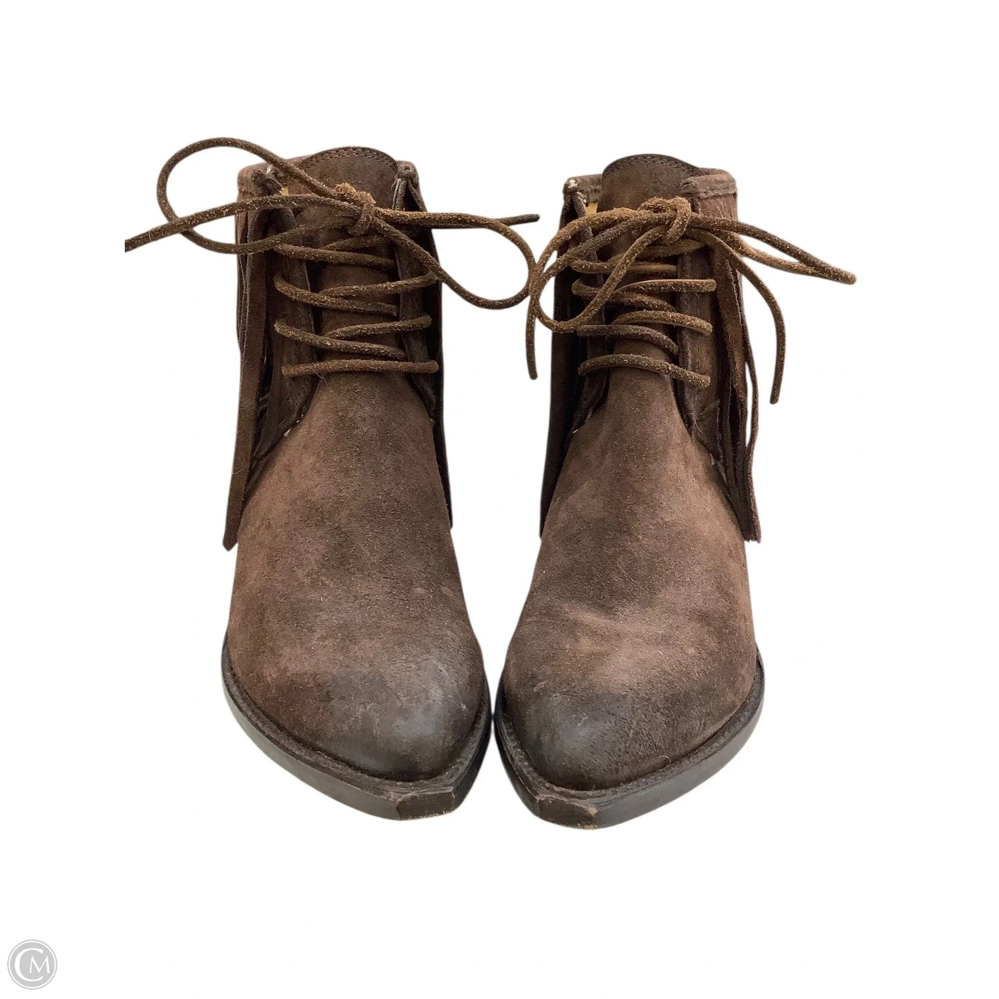 Boots Designer By Frye In Brown, Size: 8