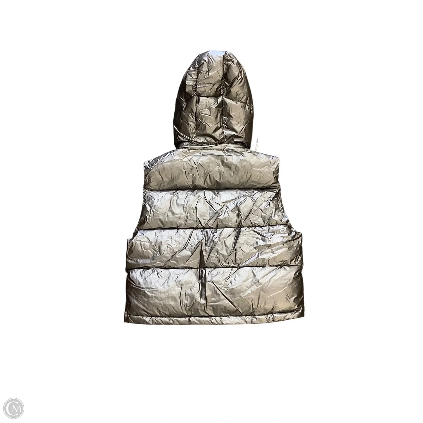 Vest Puffer & Quilted By Pilcro In Silver, Size: S