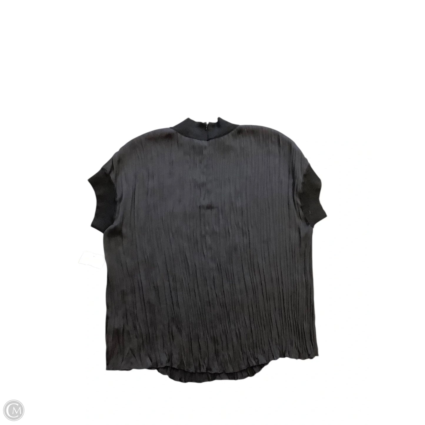 Top Short Sleeve By Vince In Black, Size: L