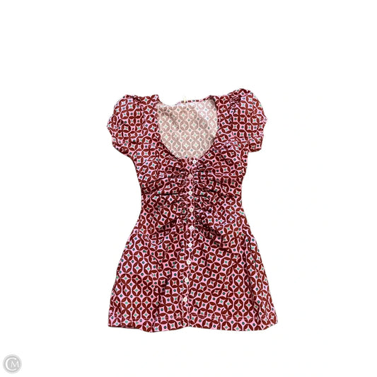Dress Casual Short By Free People In Pink, Size: S
