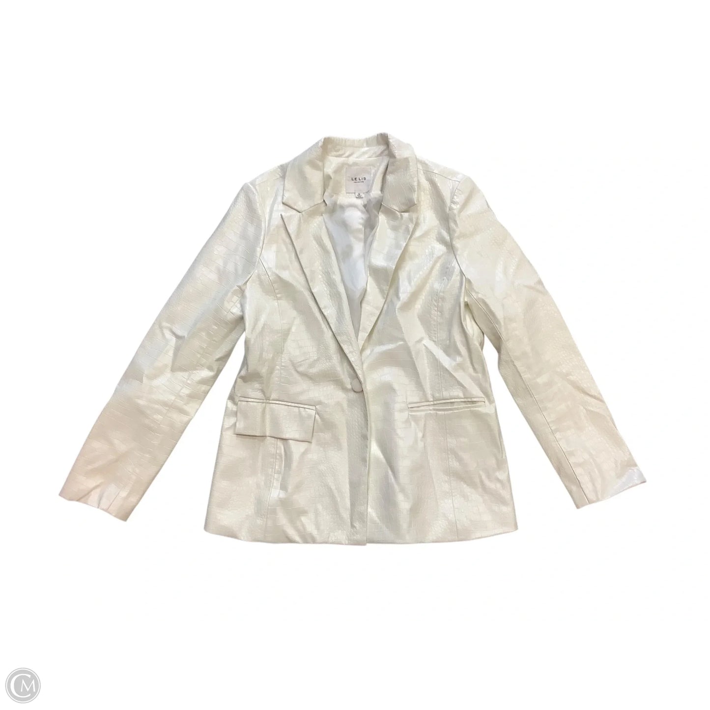 Blazer By Le Lis In White, Size: M