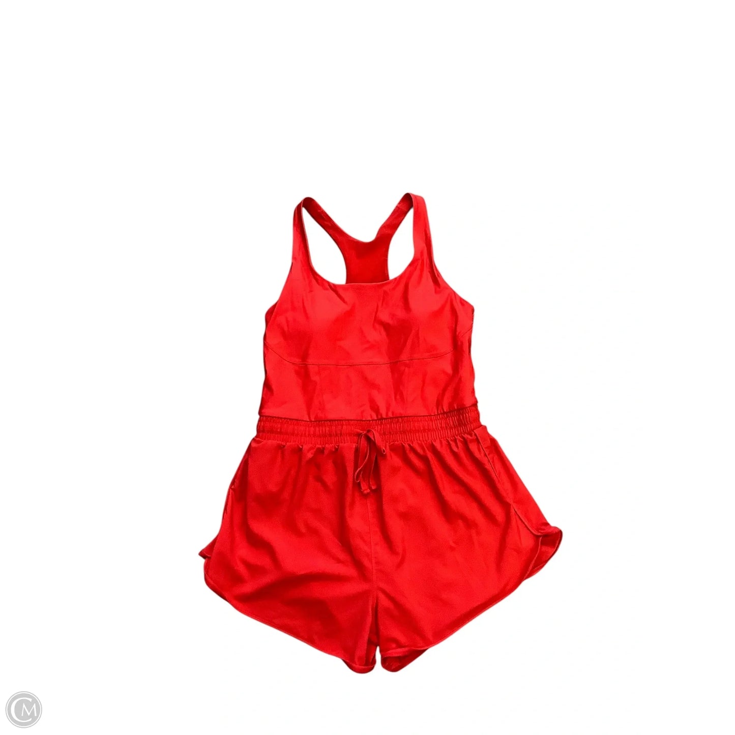 Athletic Dress By Fabletics In Red, Size: L