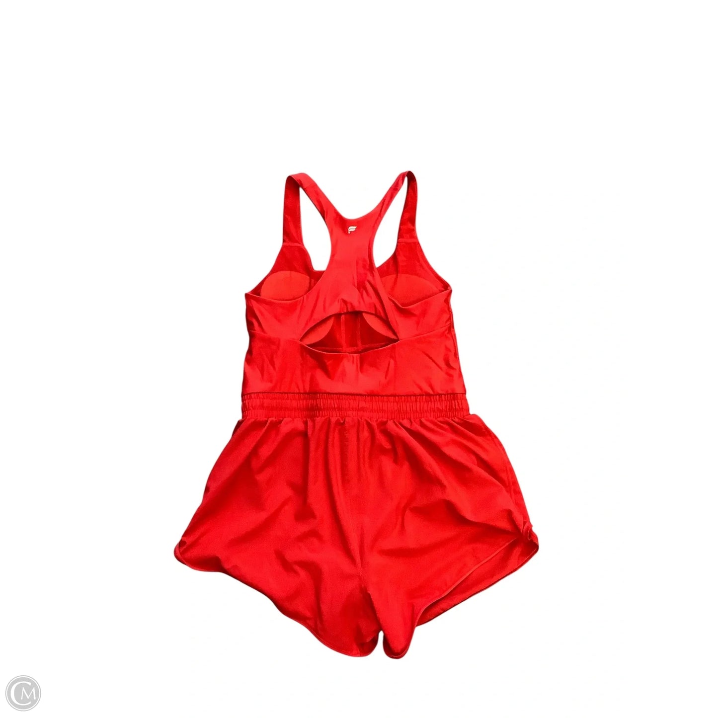 Athletic Dress By Fabletics In Red, Size: L