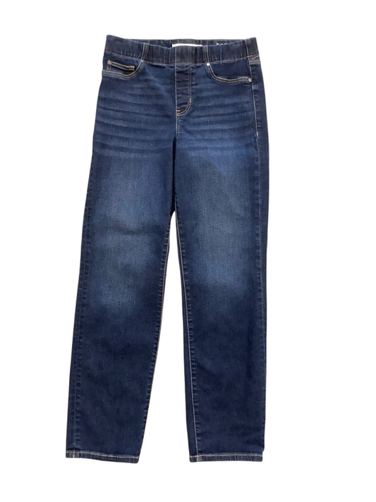 Jeans Skinny By Liverpool In Blue Denim, Size: 4