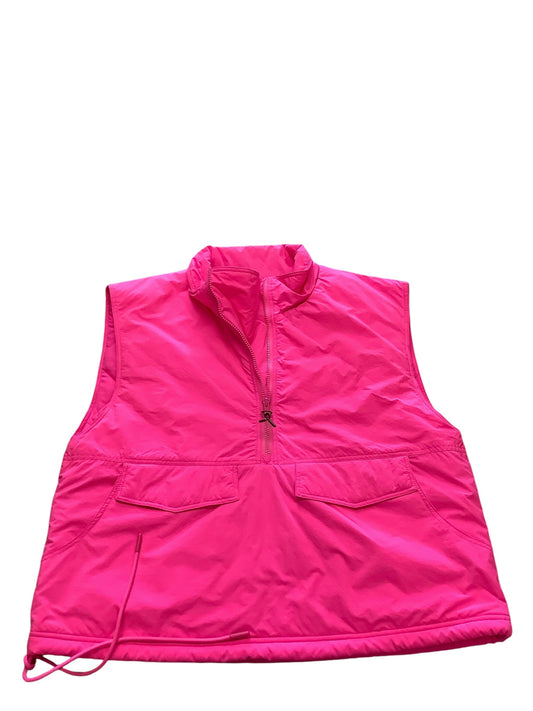 Vest Puffer & Quilted By Cmc In Pink