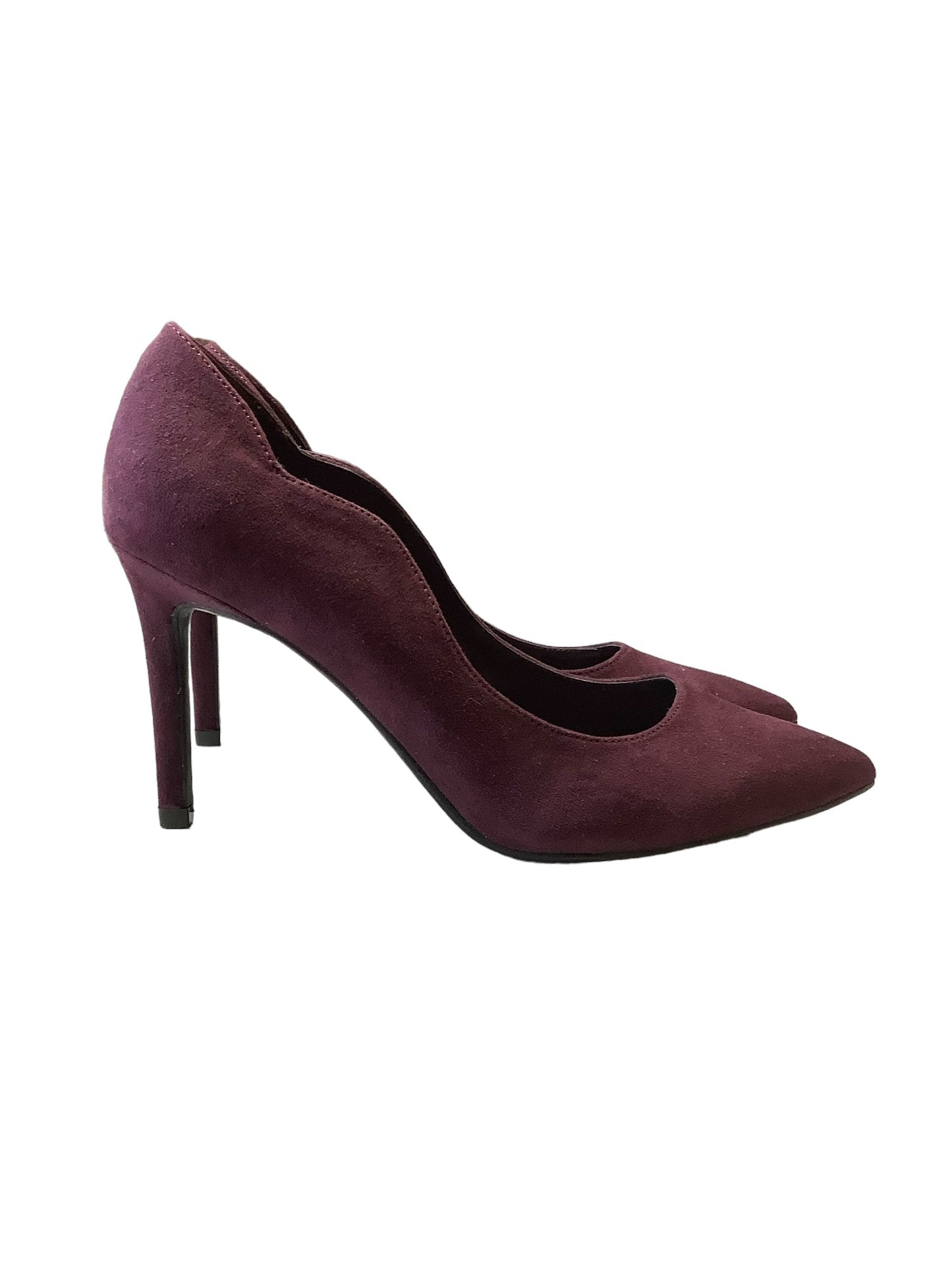 Shoes Heels Stiletto By Nine West In Purple, Size: 7.5