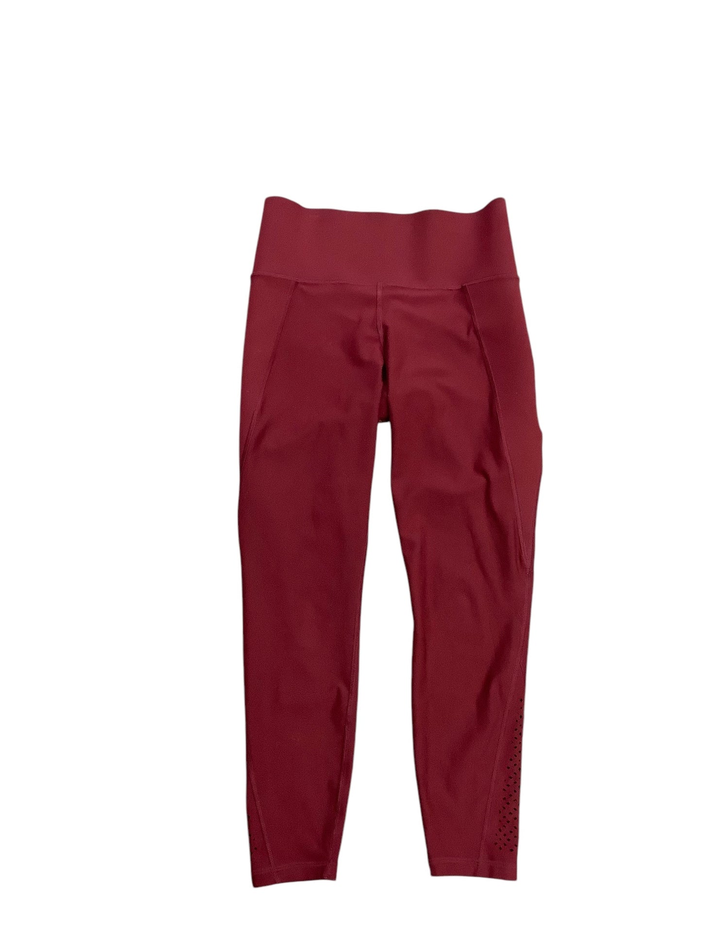 Athletic Leggings By Old Navy In Red, Size: S