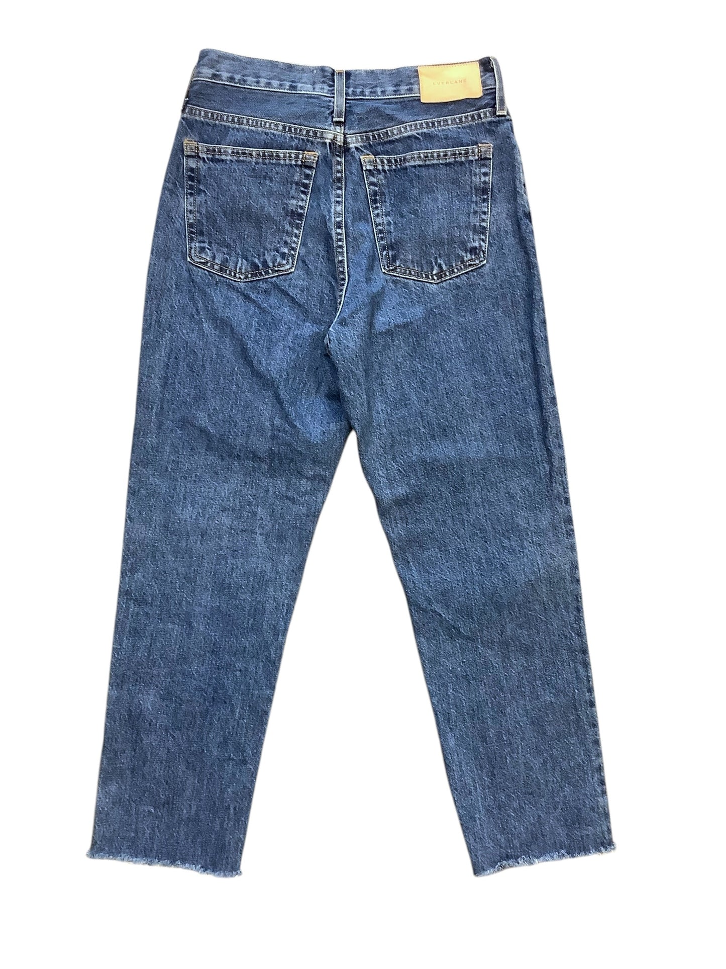 Jeans Straight By Everlane In Blue Denim, Size: 2(25)