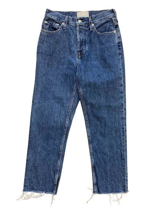 Jeans Straight By Everlane In Blue Denim, Size: 2(25)