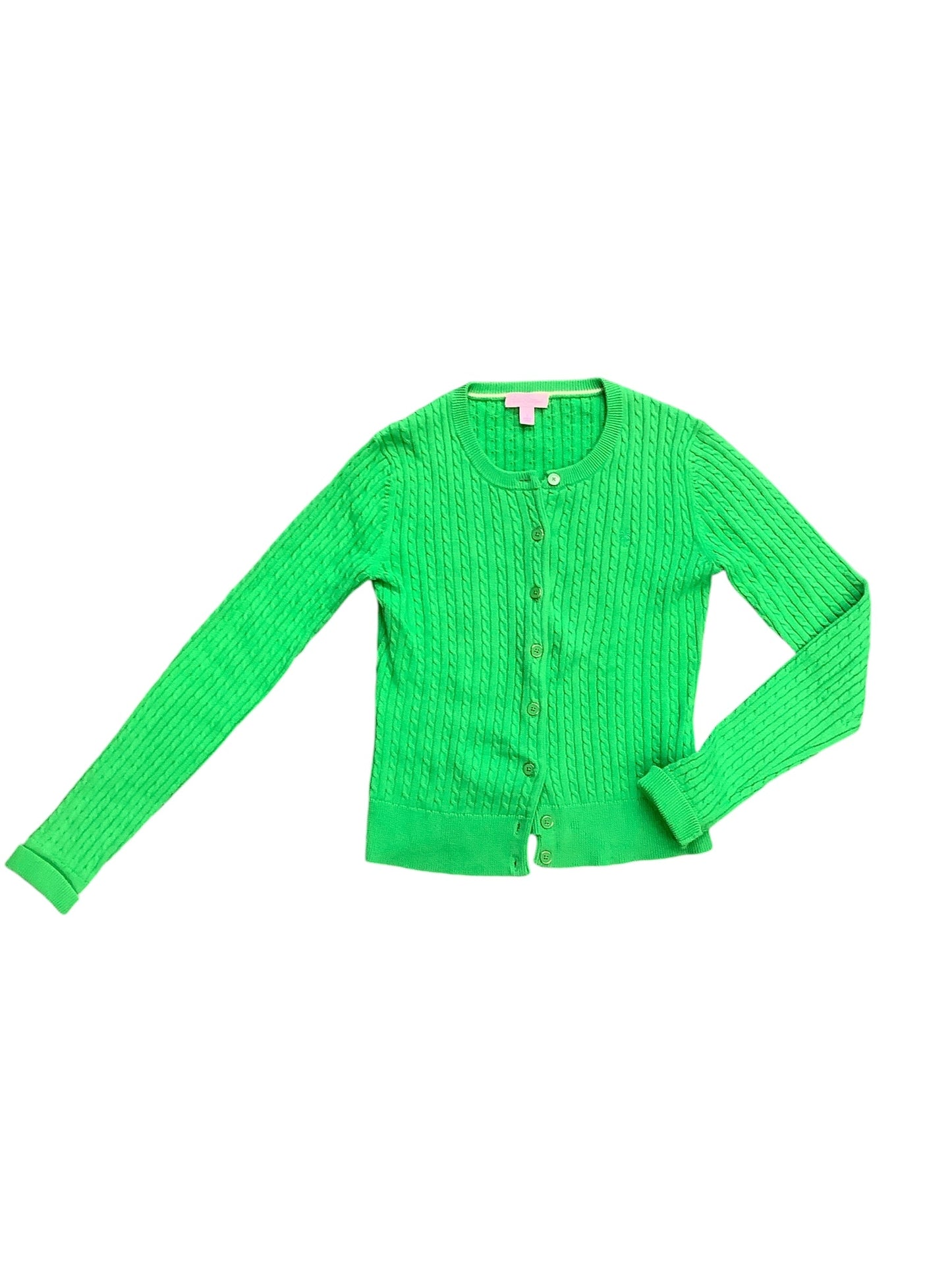 Cardigan By Lilly Pulitzer In Green, Size: S