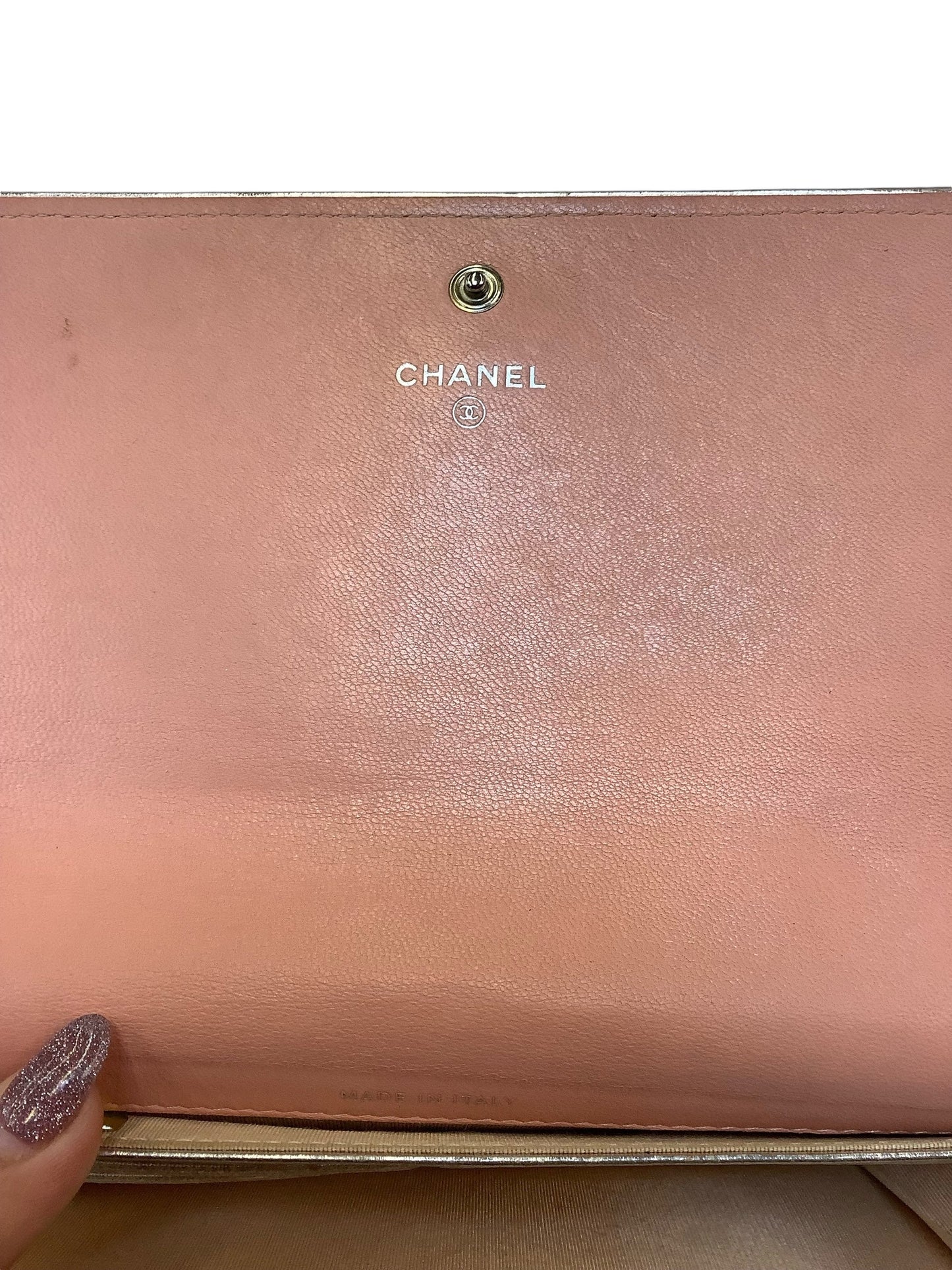 Wallet Luxury Designer By Chanel, Size: Large