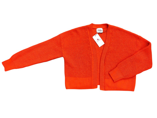 Sweater Cardigan By Stitches + Stripes In Orange, Size: M