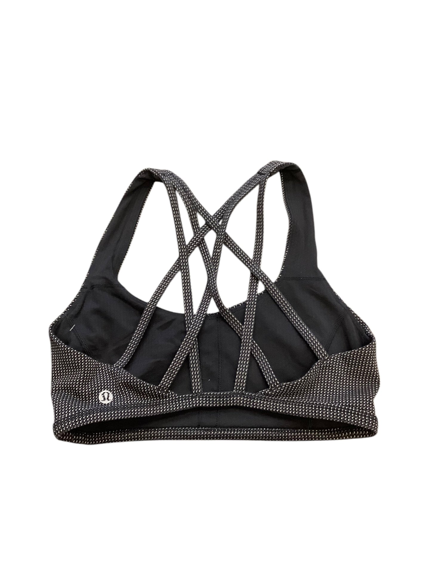 Athletic Bra By Lululemon In Black, Size: 6