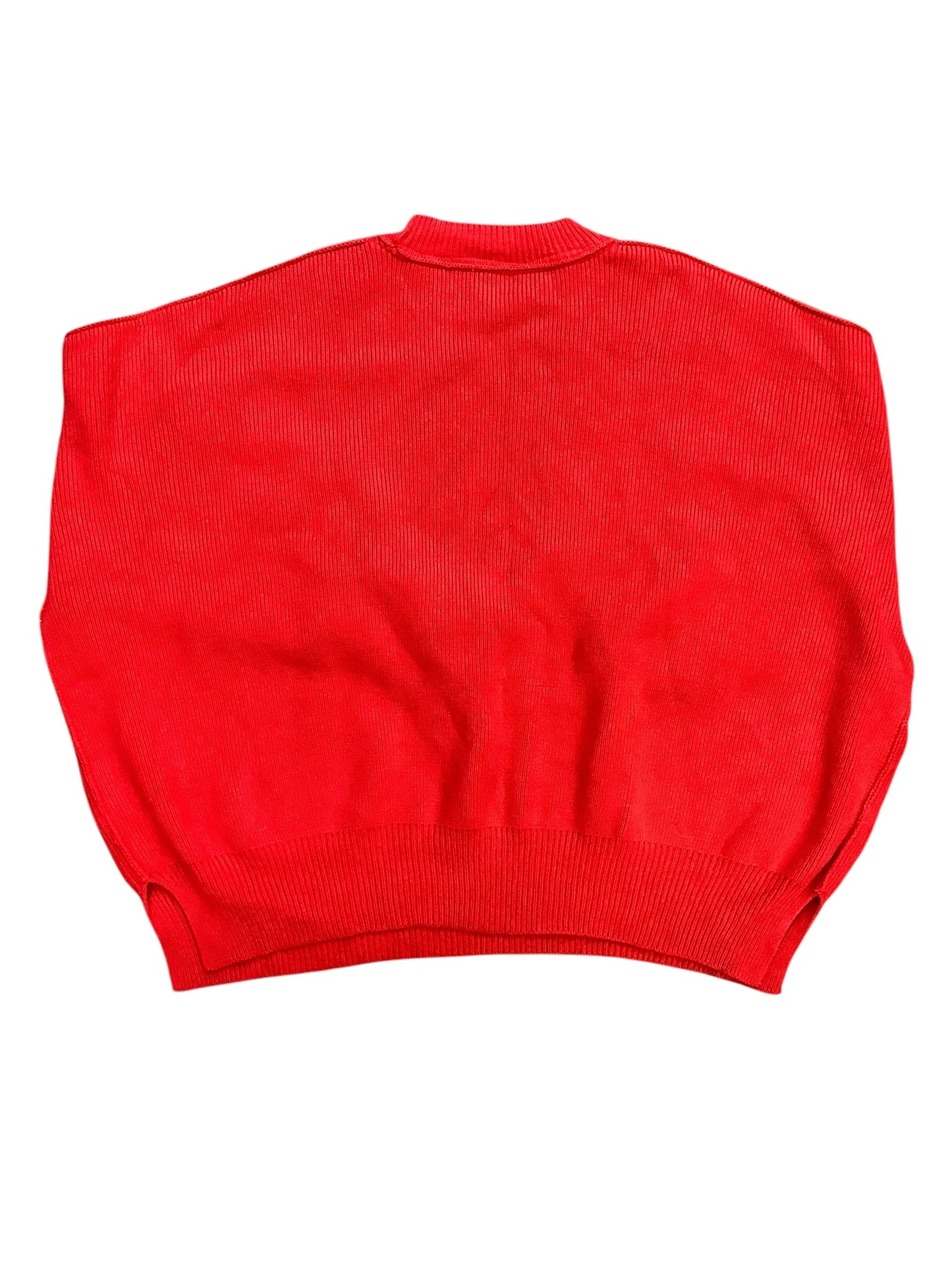 Sweater By Free People In Red, Size: M