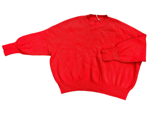 Sweater By Free People In Red, Size: M