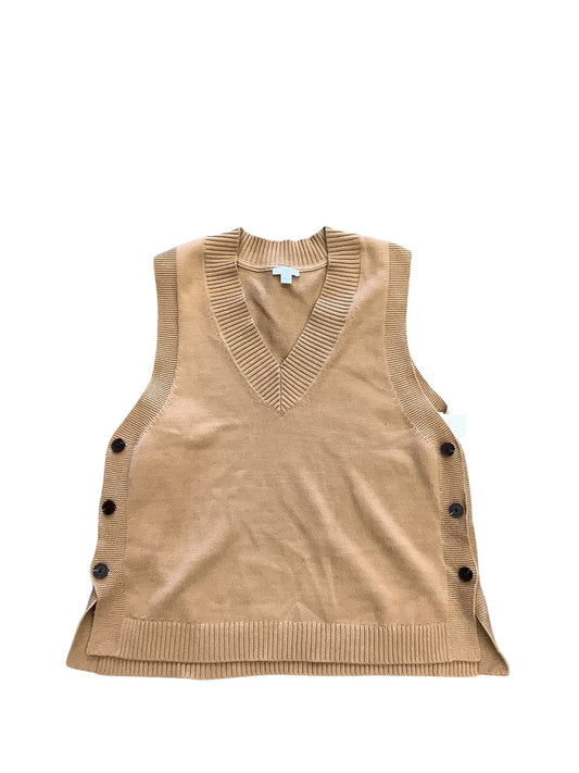 Vest Sweater By J. Jill In Tan, Size: S