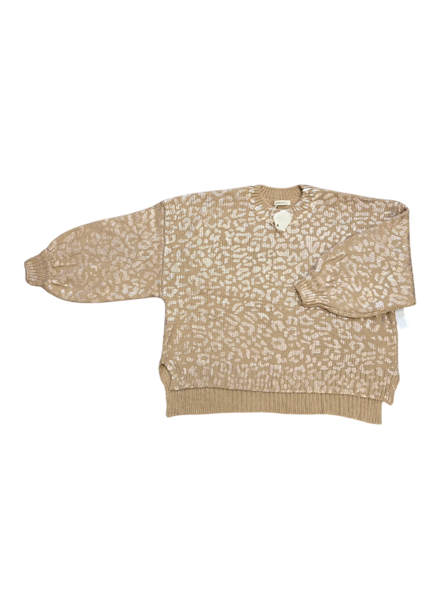 Sweater By Cmc In Tan, Size: M