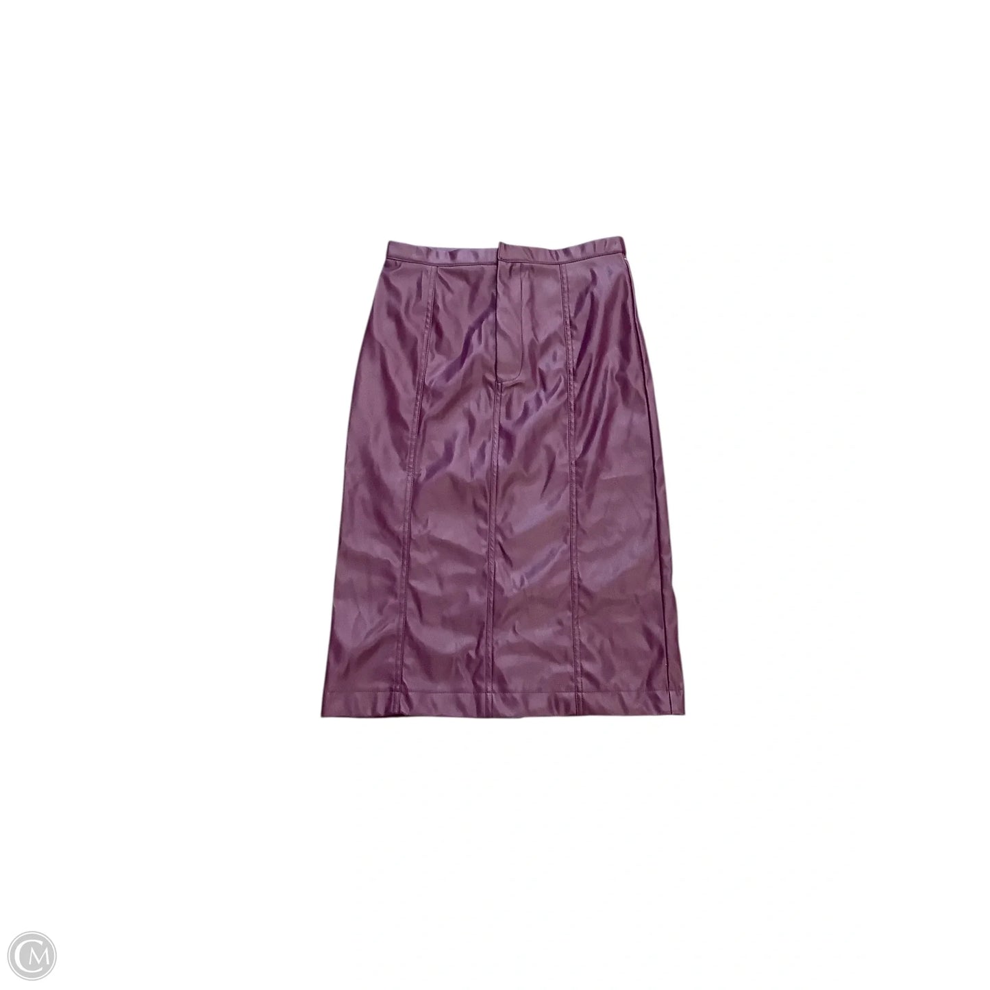 Skirt Midi By Clothes Mentor In Purple, Size: M