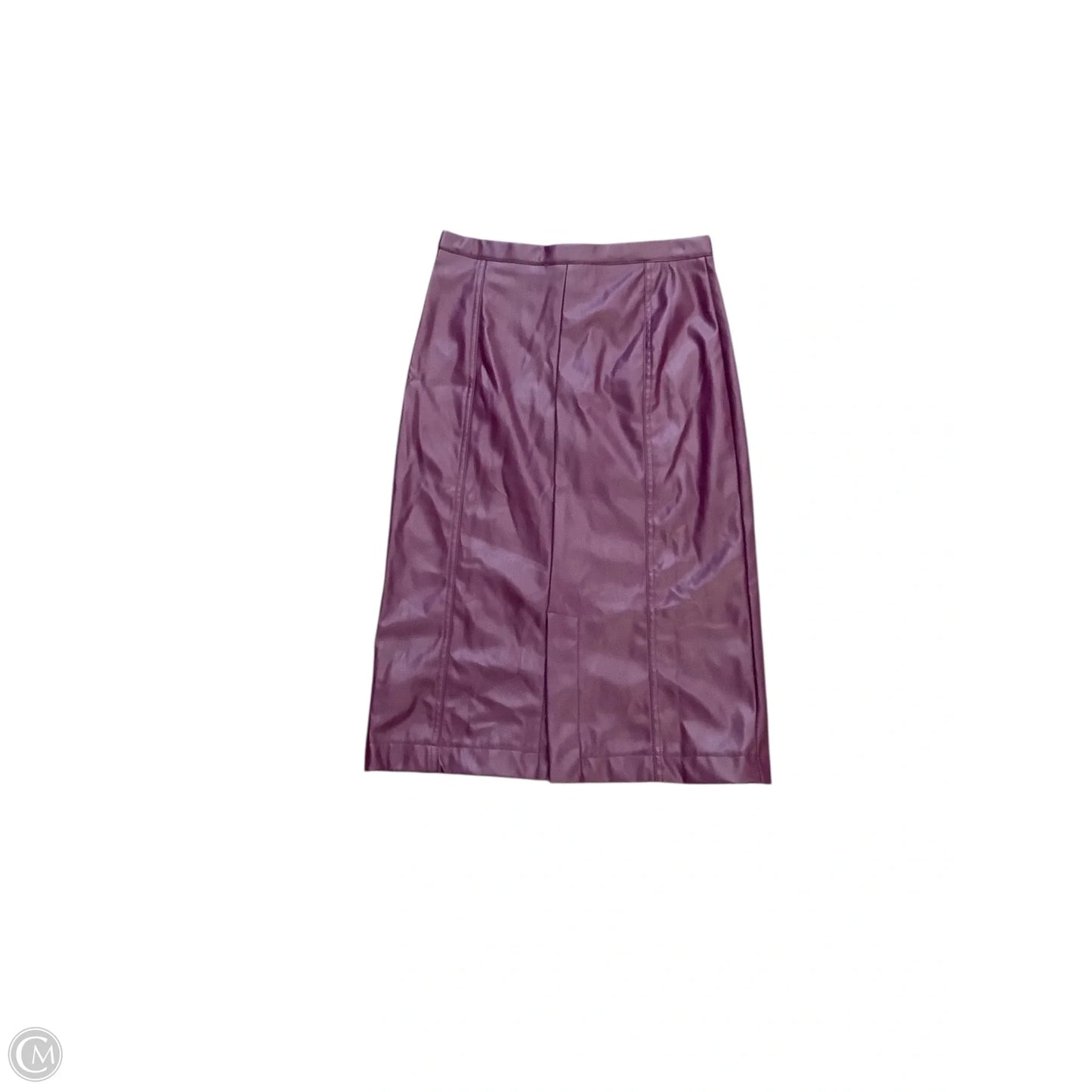 Skirt Midi By Clothes Mentor In Purple, Size: M