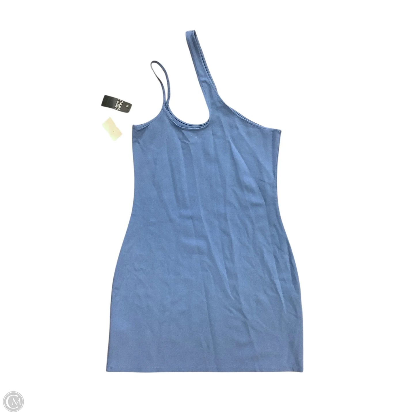 Dress Casual Midi By Abercrombie And Fitch In Blue, Size: L
