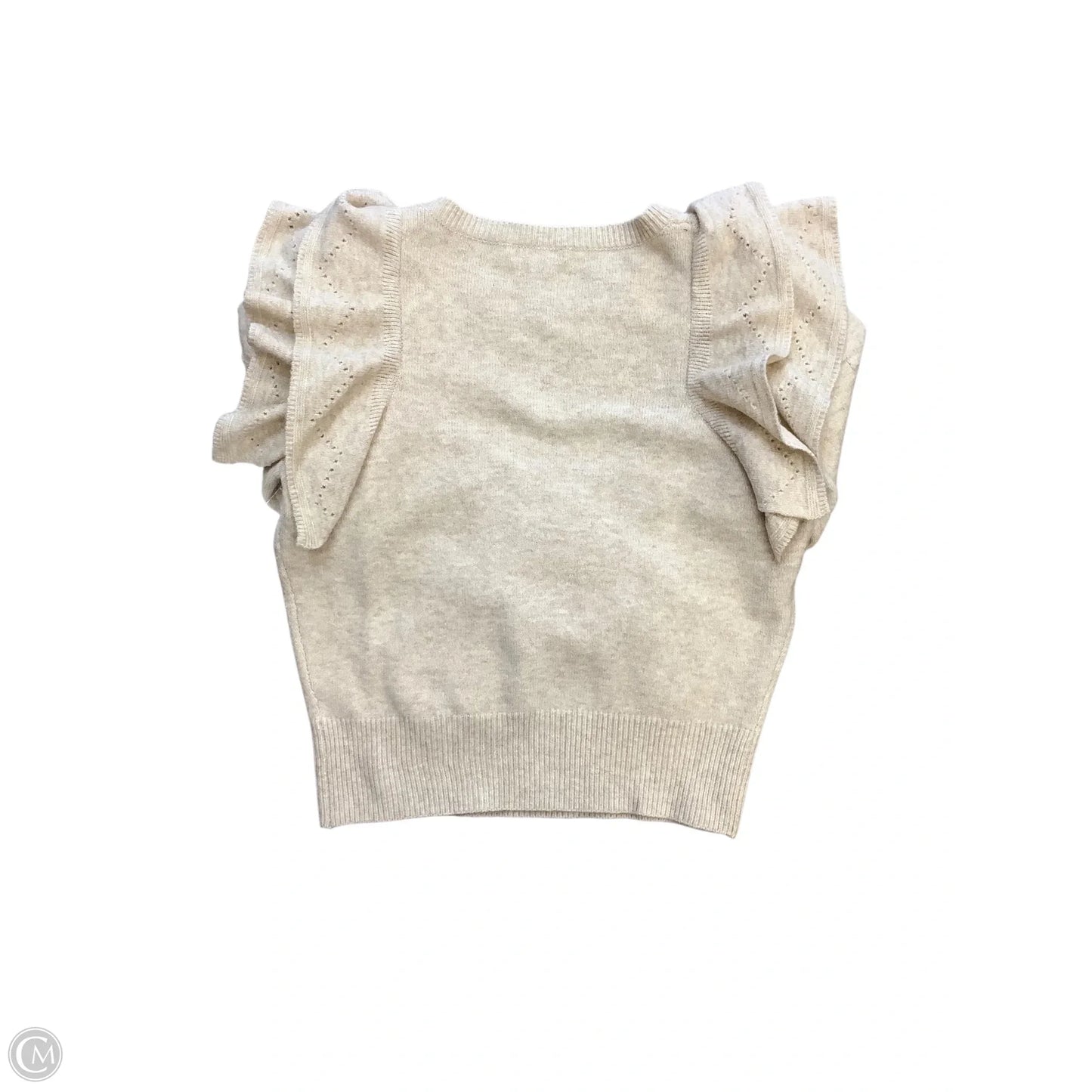 Sweater By Skies Are Blue In Tan, Size: M