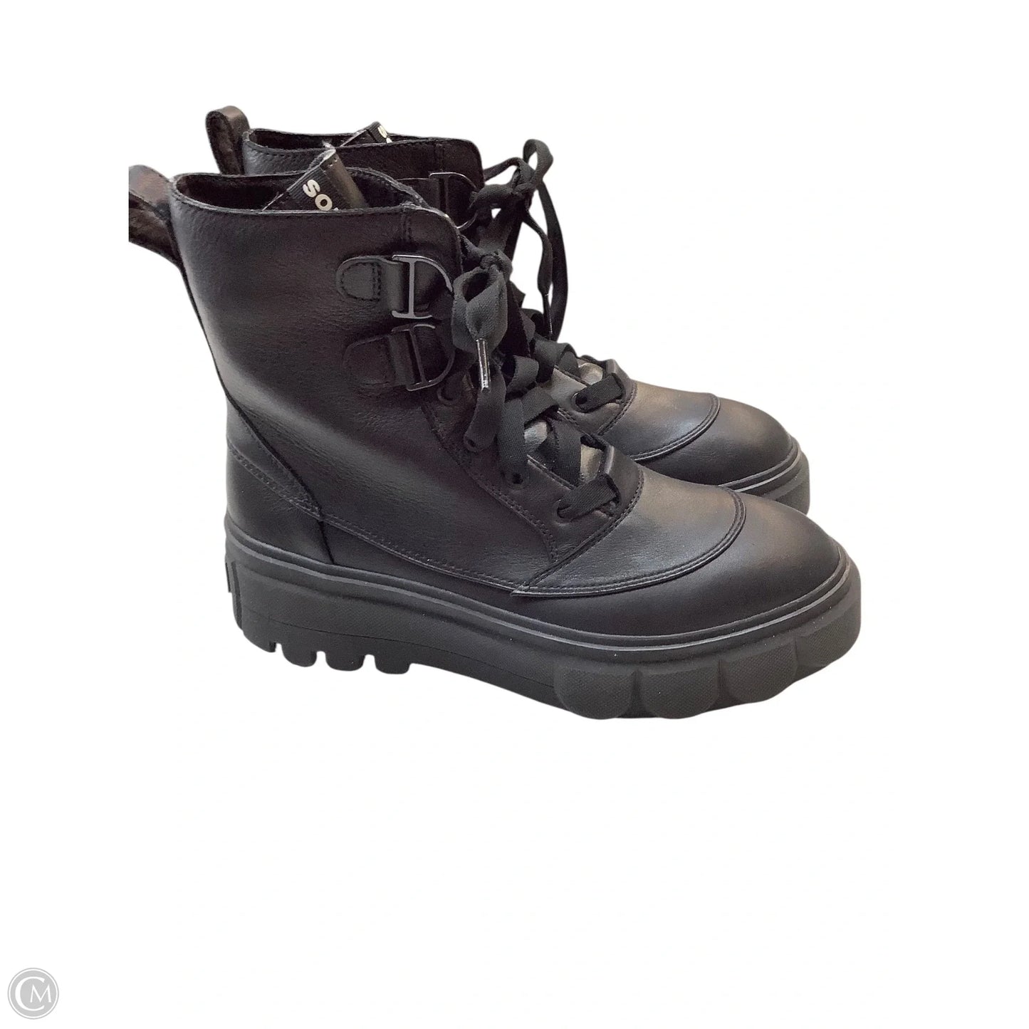 Boots Combat By Sorel In Black, Size: 10.5