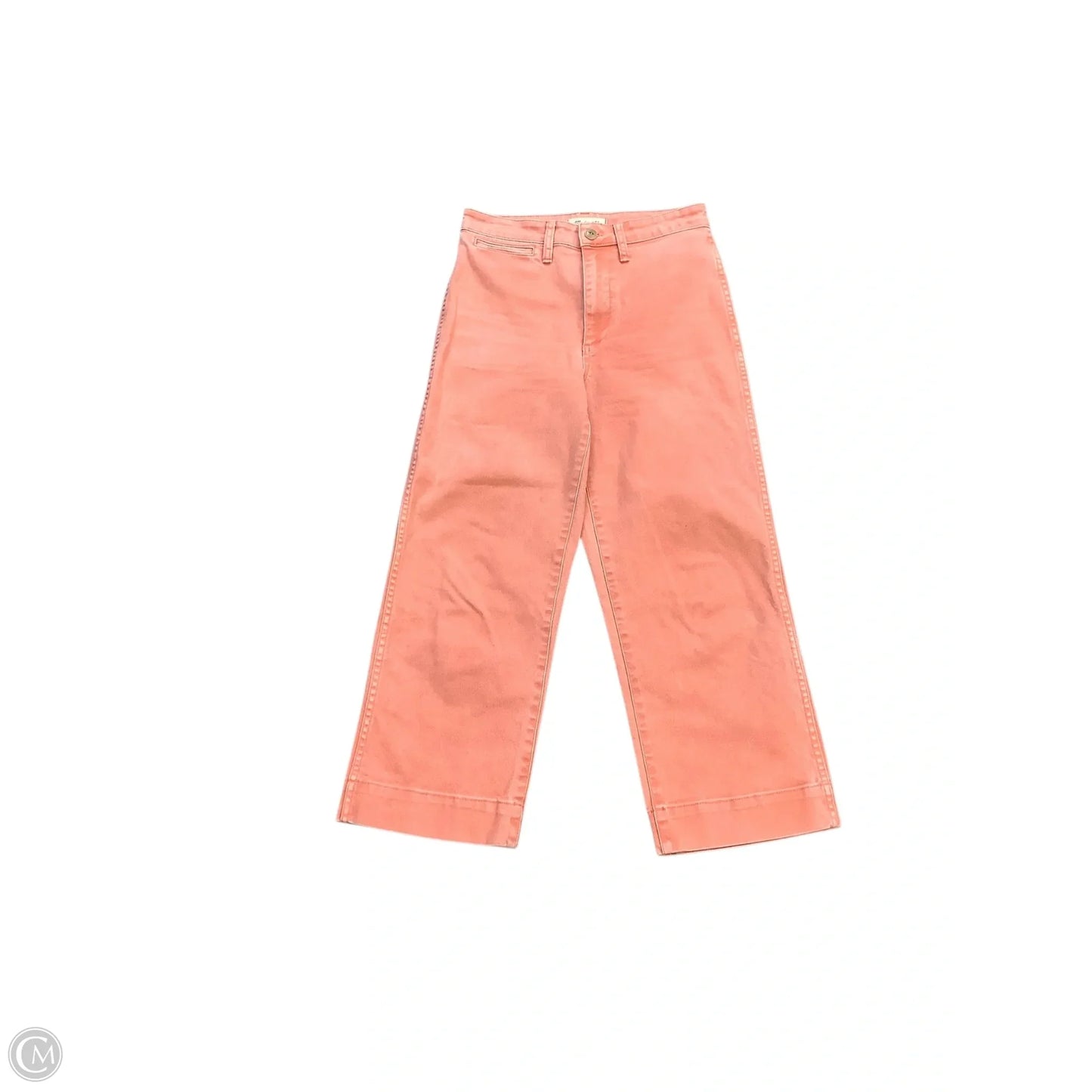Jeans Straight By Madewell In Orange, Size: 6 (26)