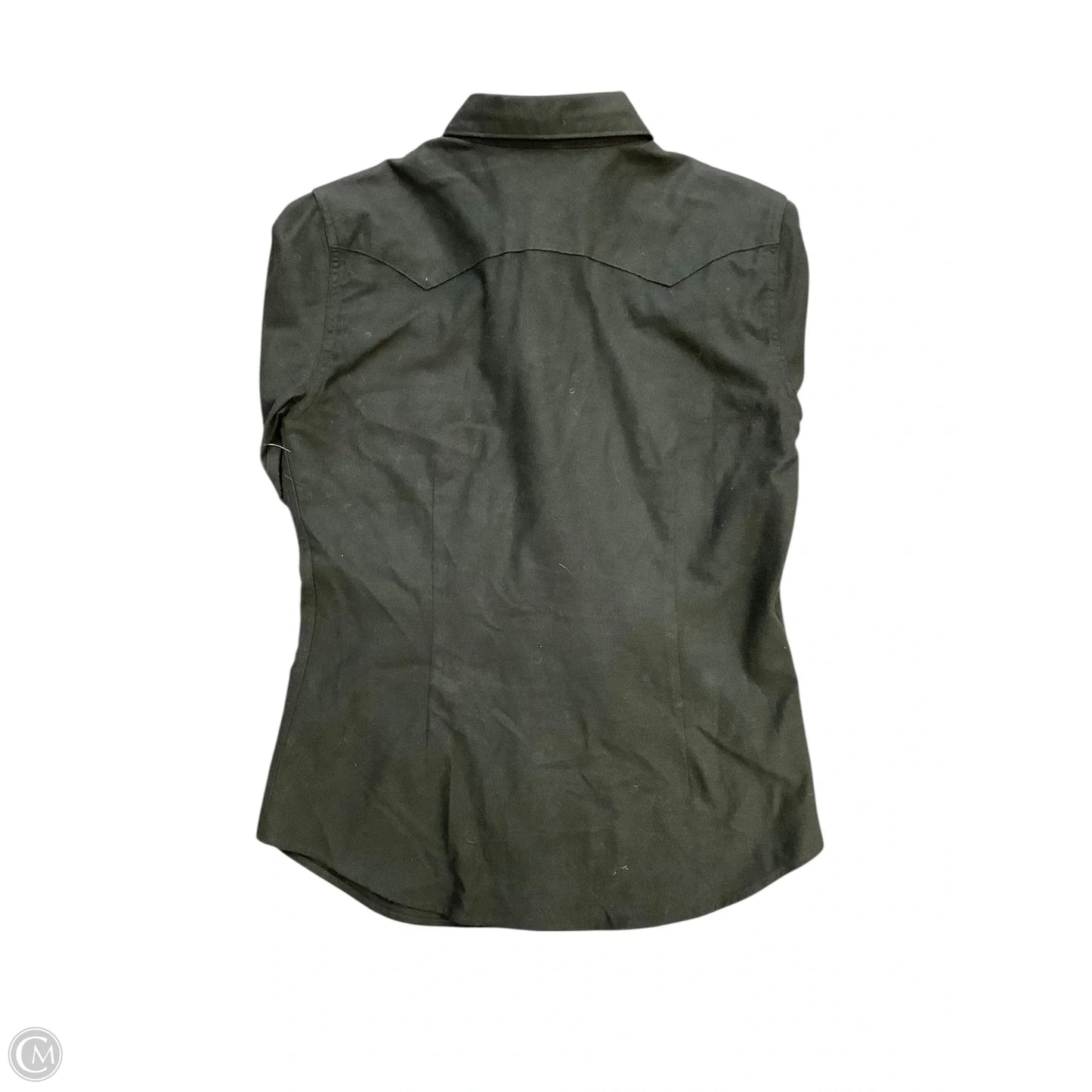 Top Long Sleeve By Cma In Grey, Size: M