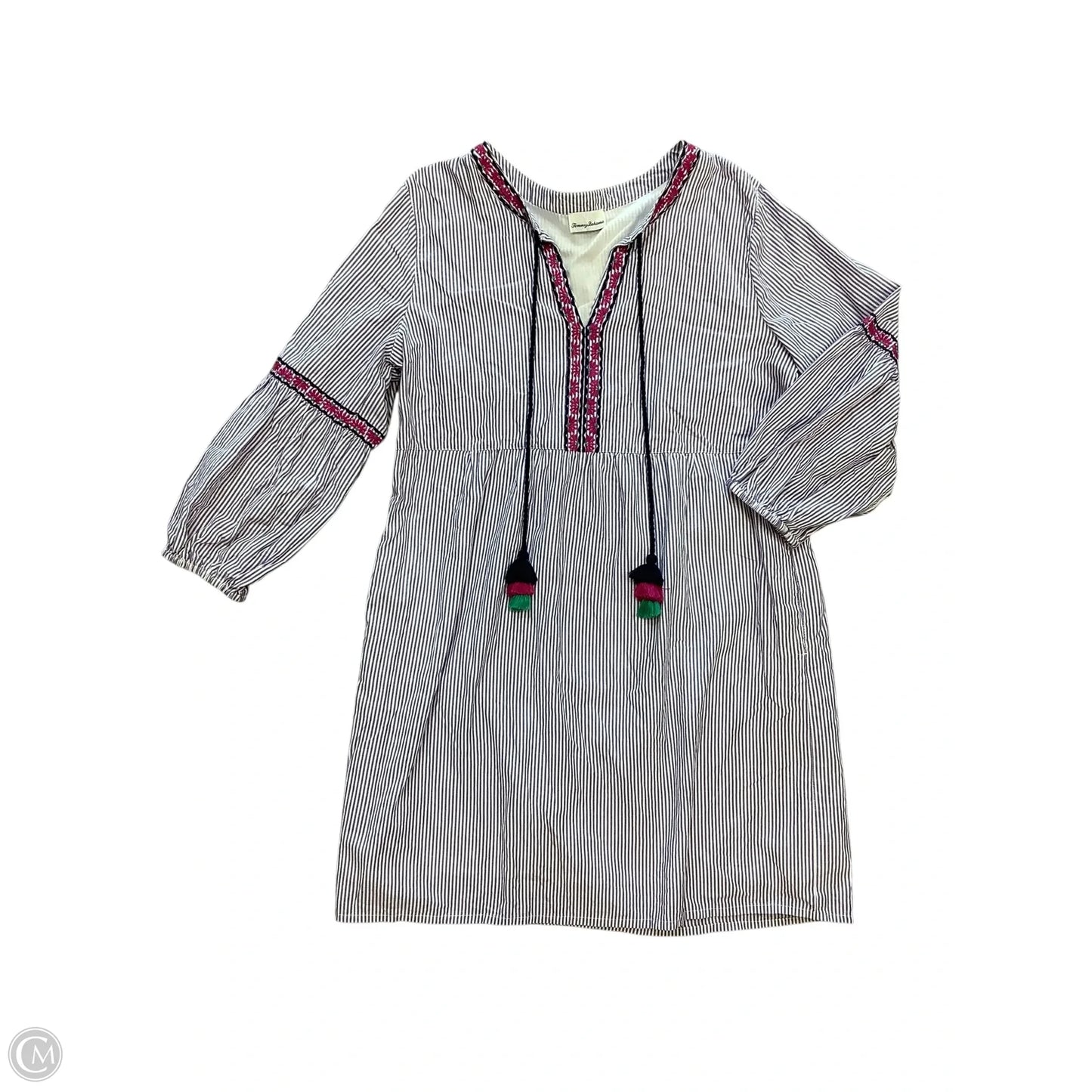 Dress Casual Short By Tommy Bahama In Striped Pattern, Size: M