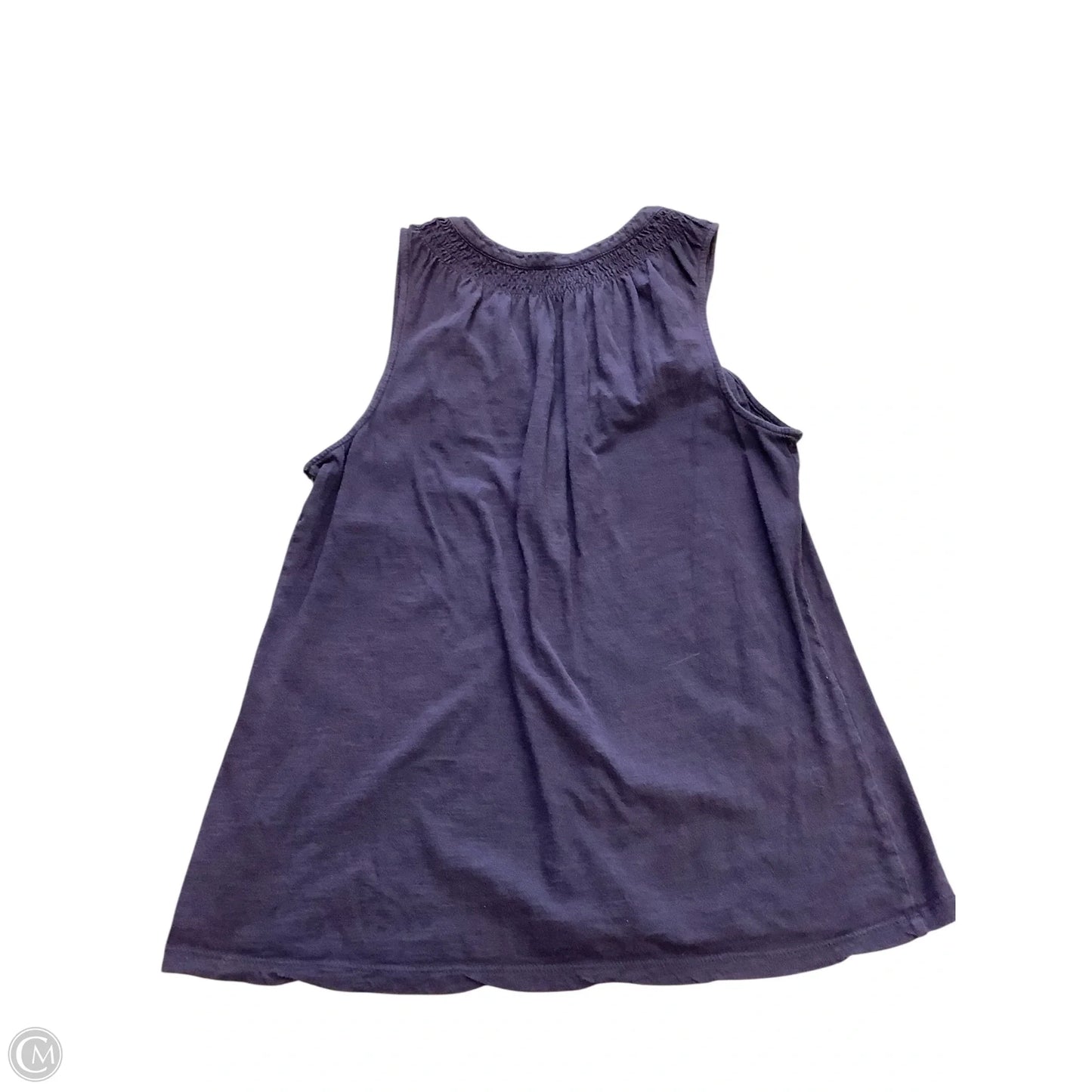 Top Sleeveless Designer By Lilly Pulitzer In Navy, Size: M