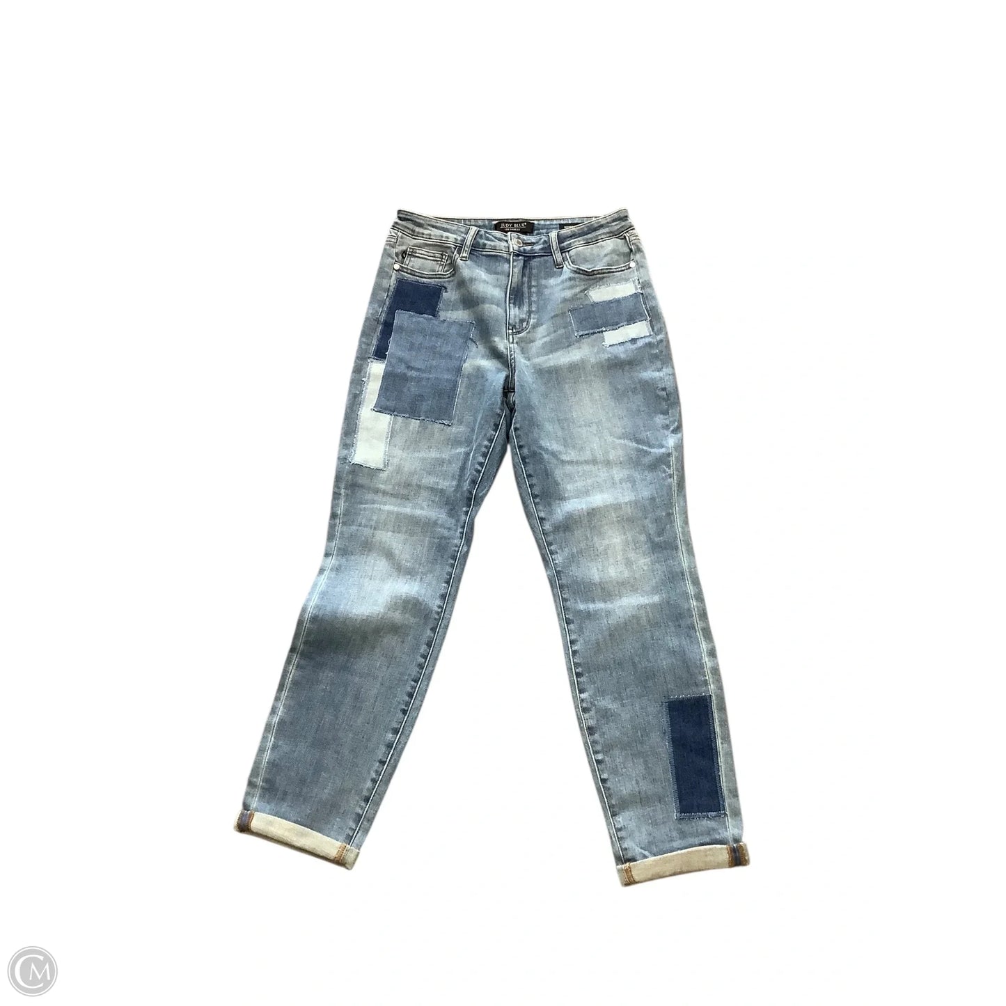 Jeans Boyfriend By Judy Blue In Blue Denim, Size: 8