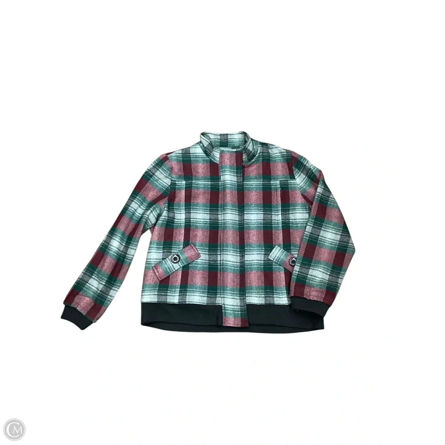 Jacket Other By Keren Hart In Green & Red, Size: L