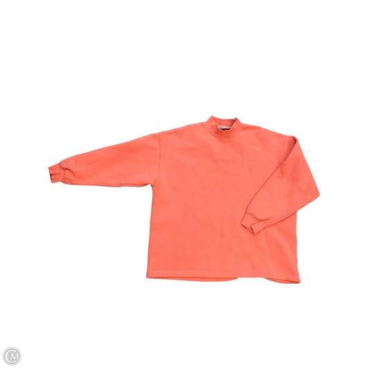 Sweatshirt Crewneck By Cmb In Coral, Size: S