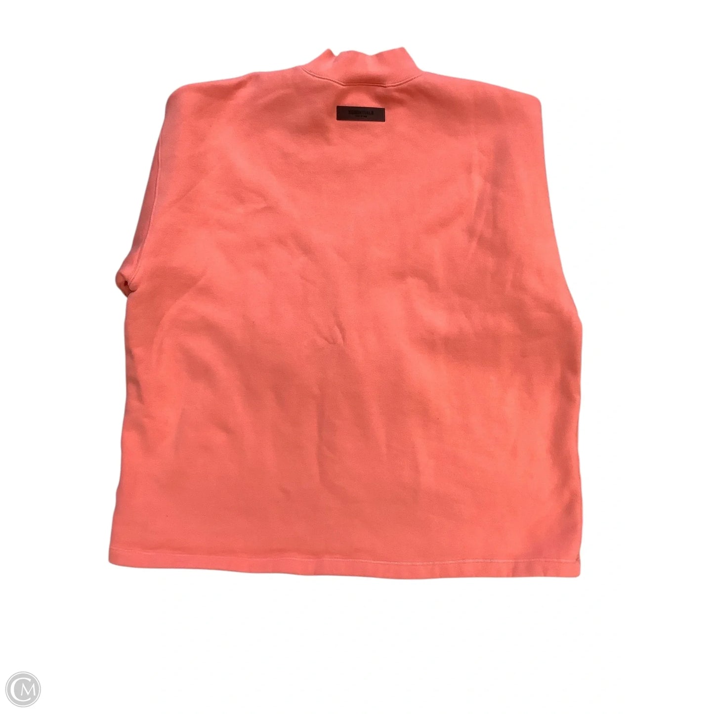 Sweatshirt Crewneck By Cmb In Coral, Size: S