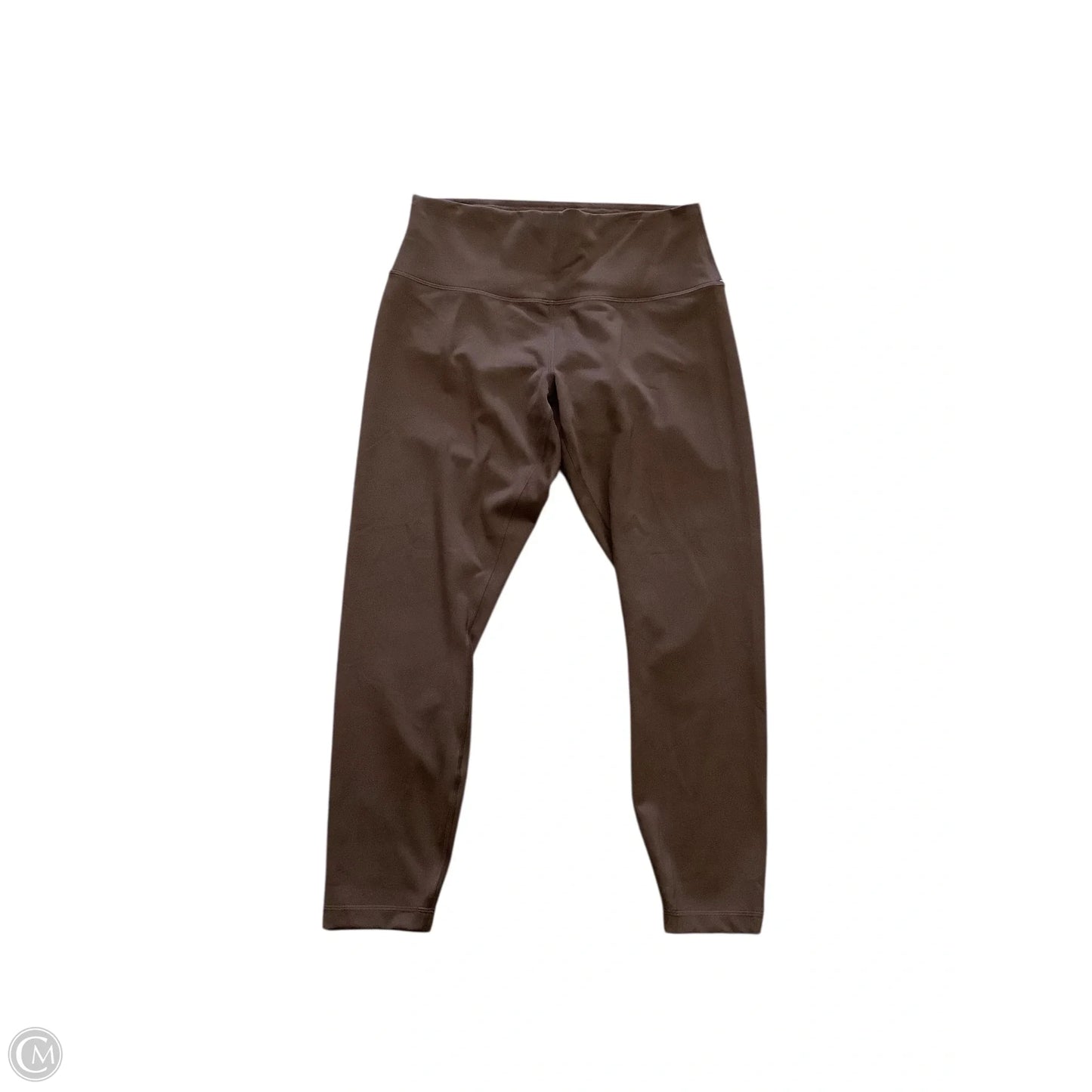 Athletic Leggings By Lululemon In Brown, Size: 12