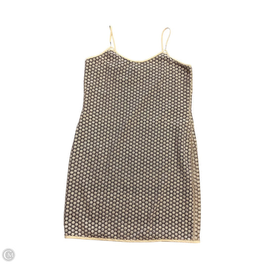 Dress Designer By Diane Von Furstenberg In Gold & Green, Size: Xs