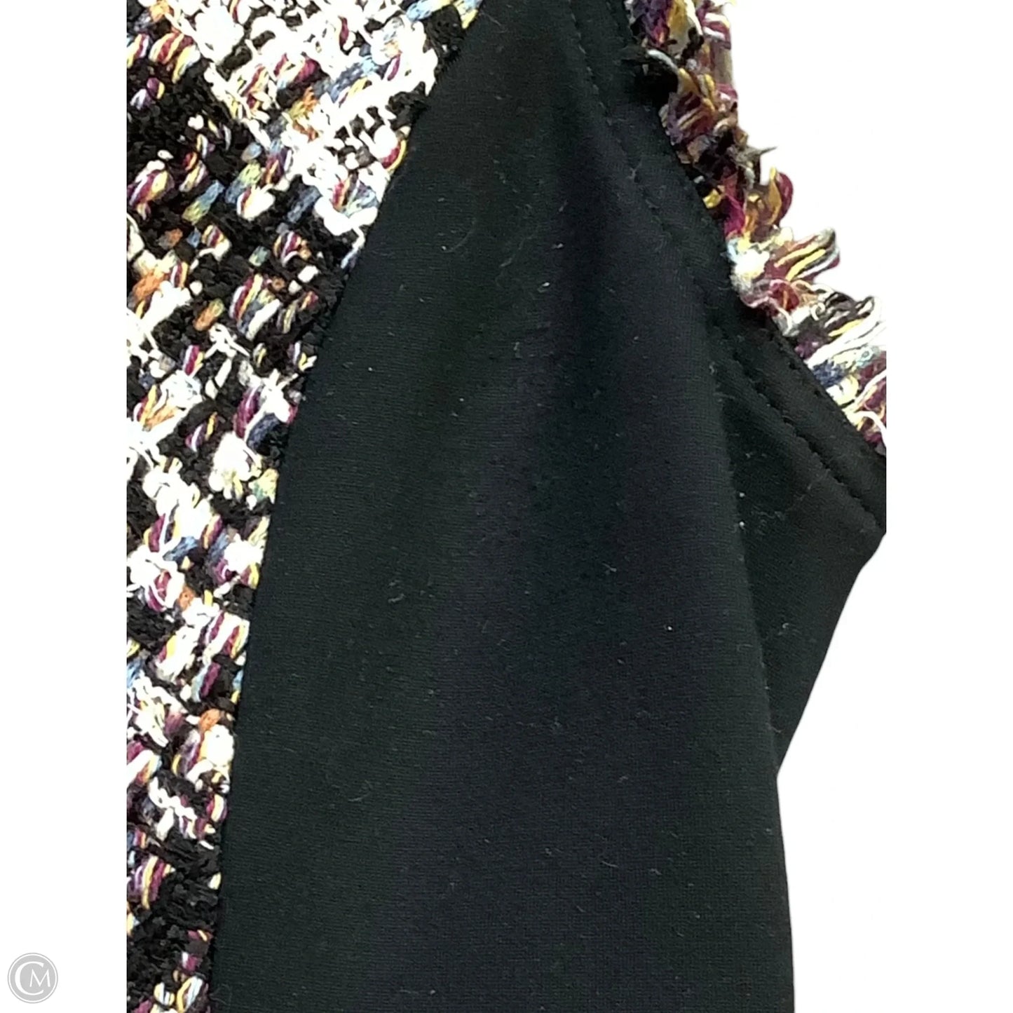 Dress Designer By Tory Burch In Cream & Purple, Size: 2