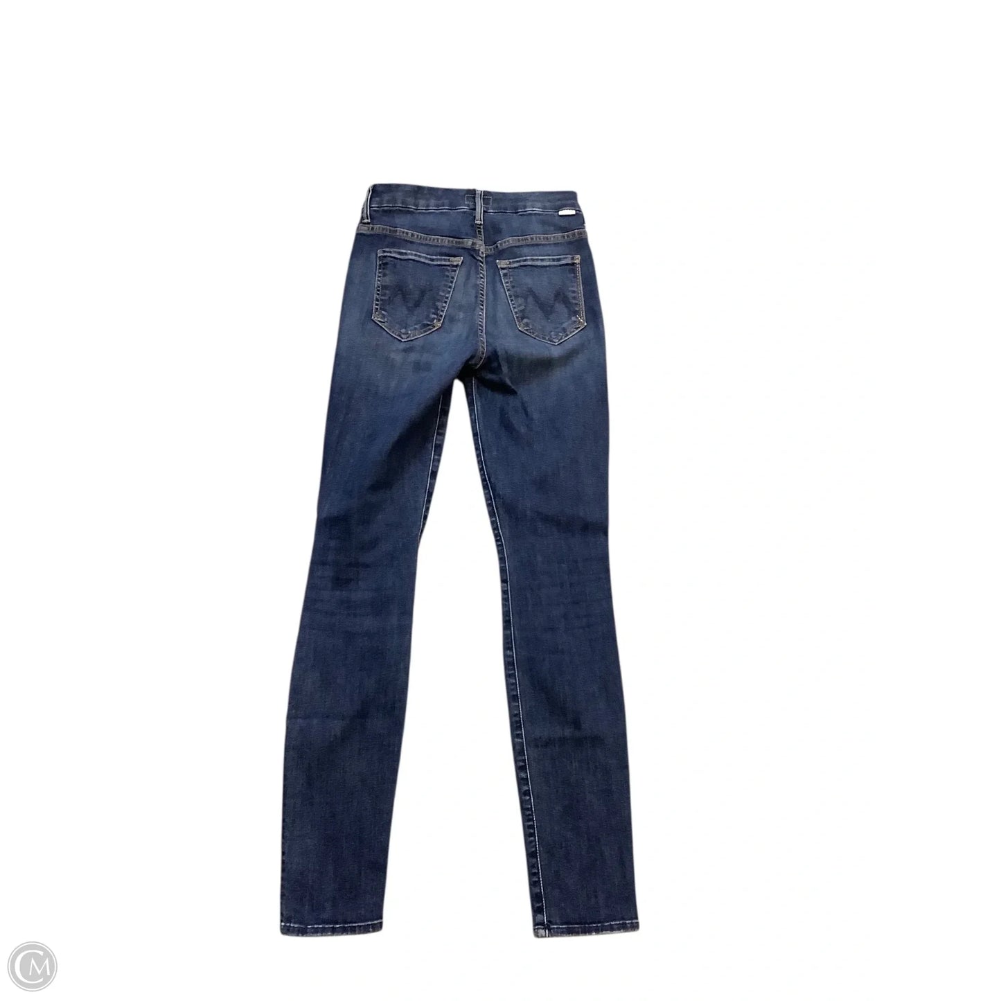 Jeans Skinny By Mother In Blue Denim, Size: 0