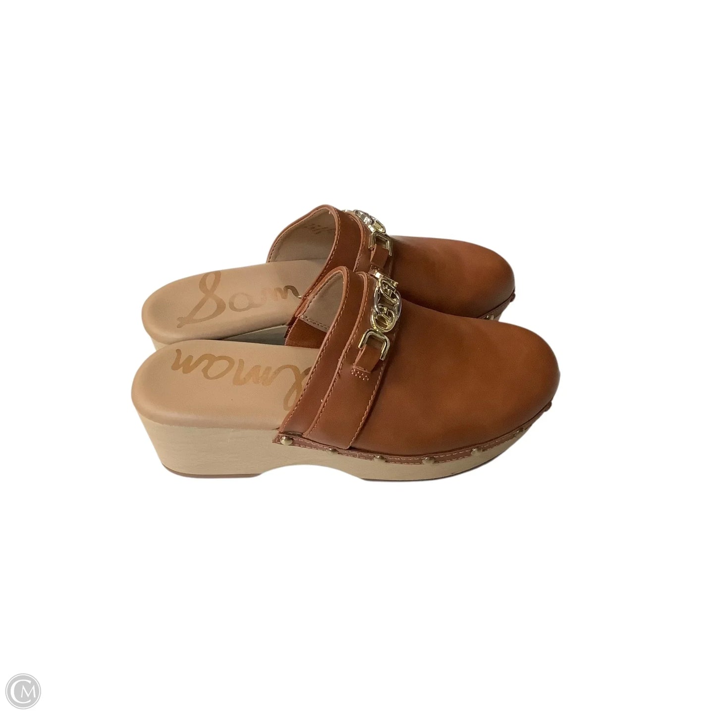 Shoes Heels Platform By Sam Edelman In Black & Brown, Size: 7.5