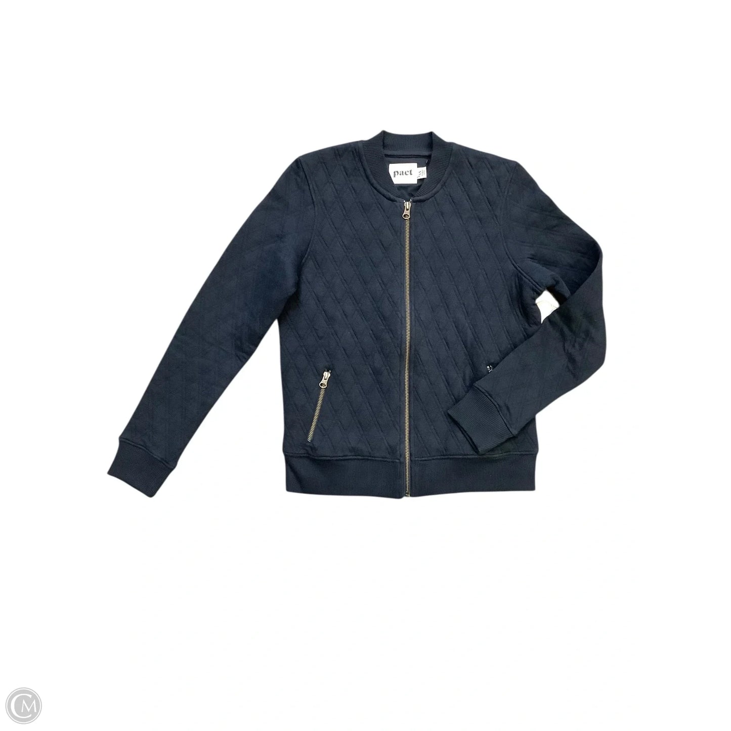 Jacket Other By Pact In Blue, Size: Xs