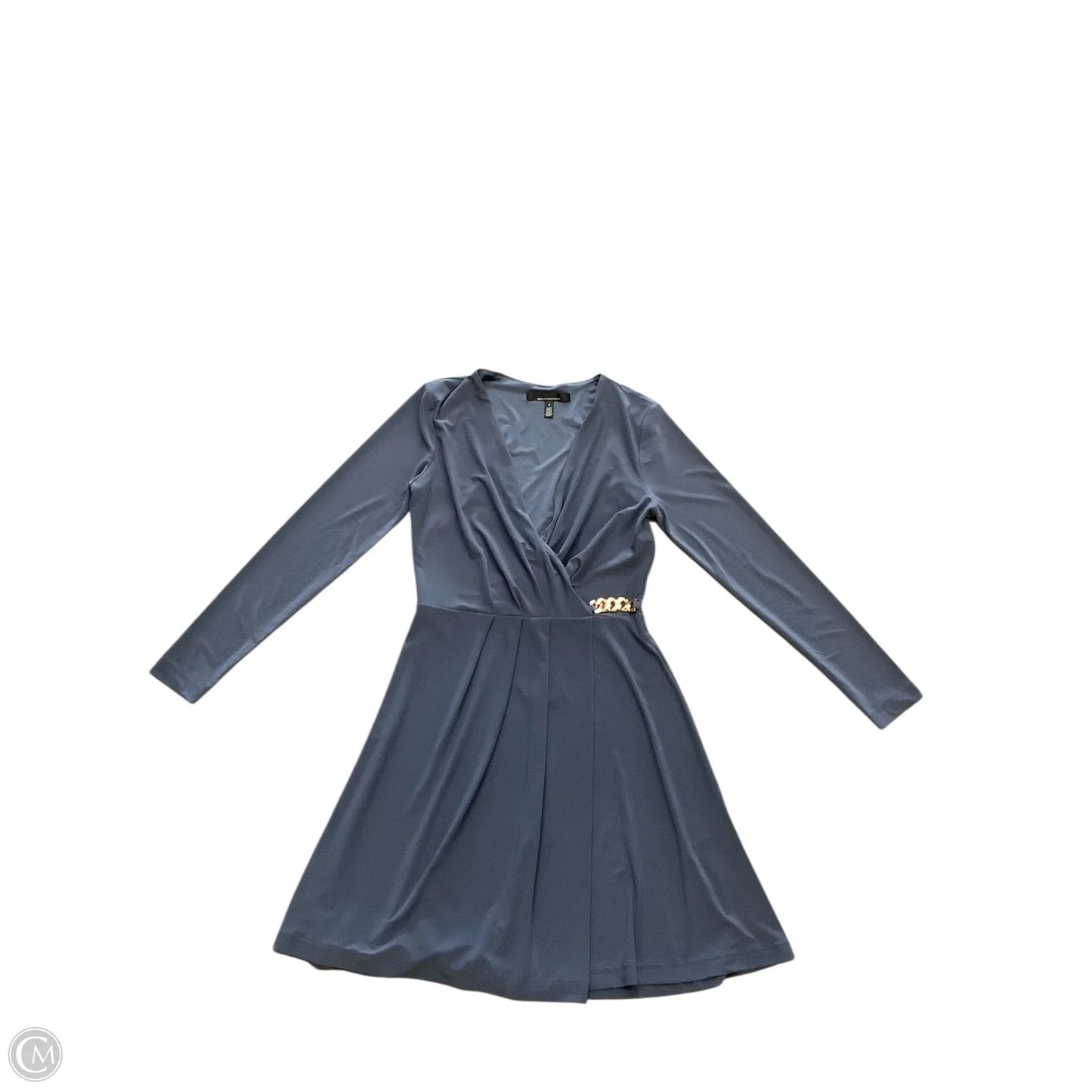 Dress Party Midi By White House Black Market In Blue, Size: 6