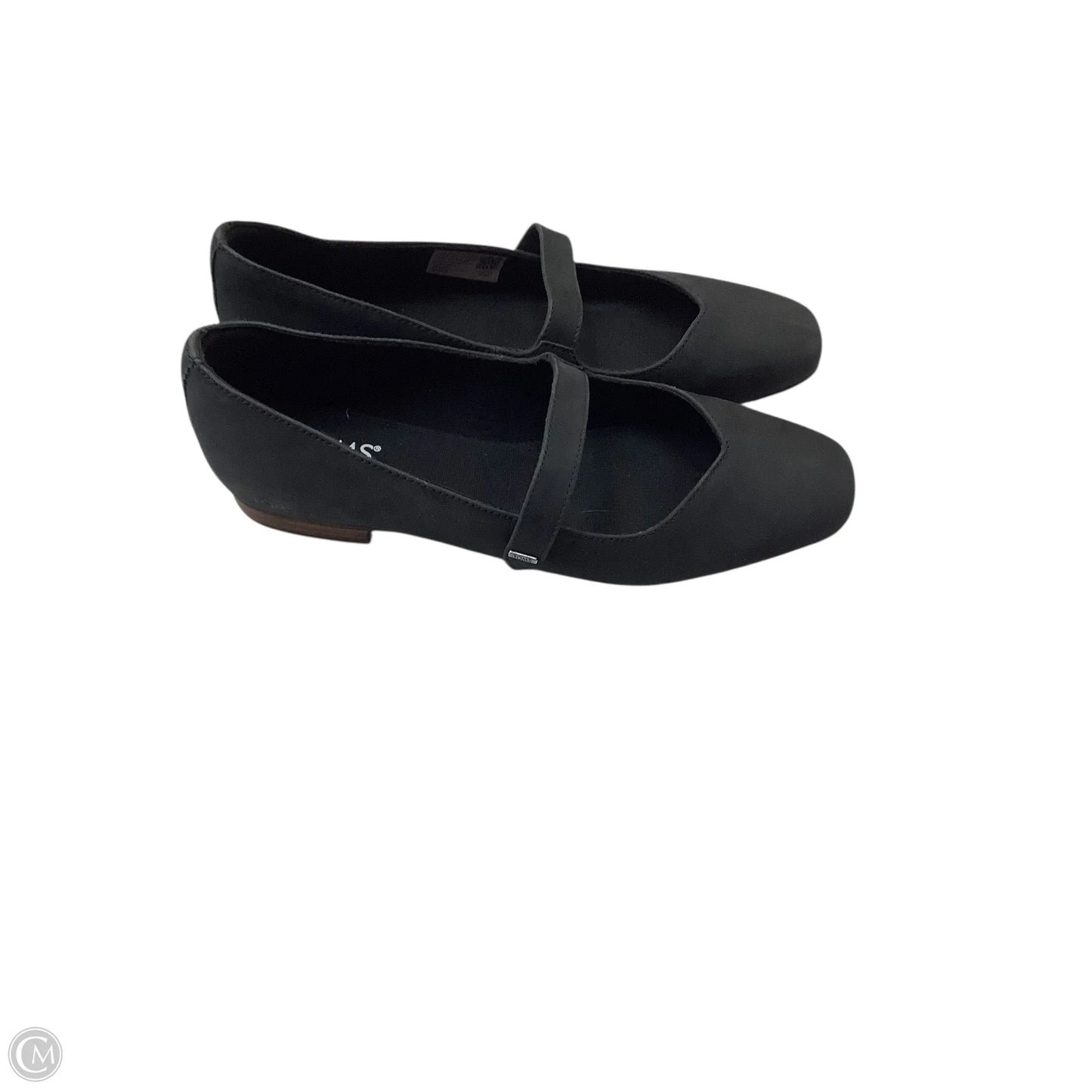 Shoes Flats By Toms In Black, Size: 8.5