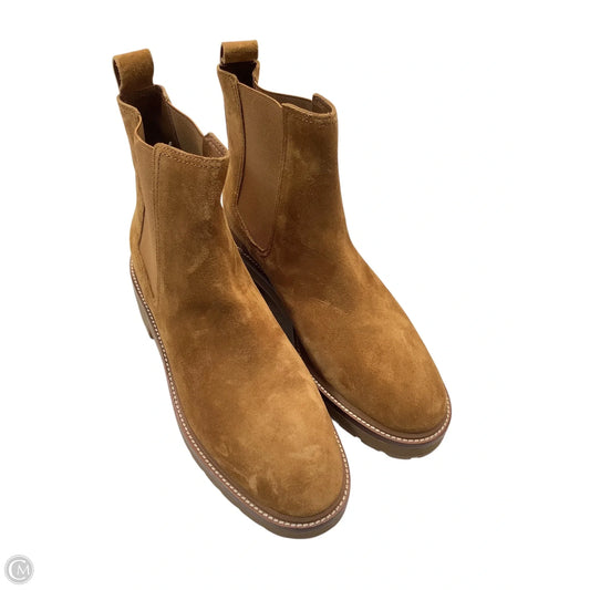 Boots Designer By Tory Burch In Brown, Size: 10.5