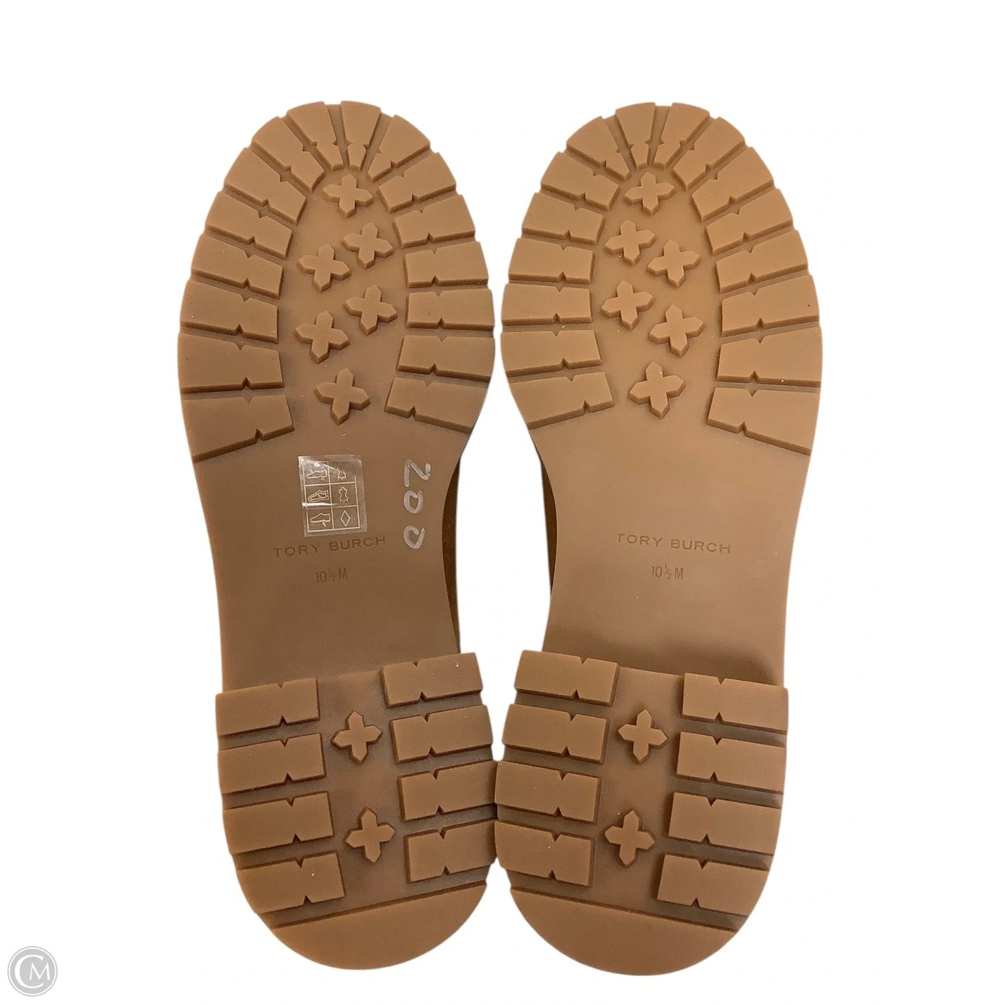 Boots Designer By Tory Burch In Brown, Size: 10.5