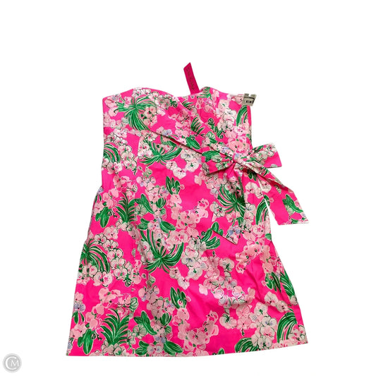 Dress Designer By Lilly Pulitzer In Pink, Size: 14