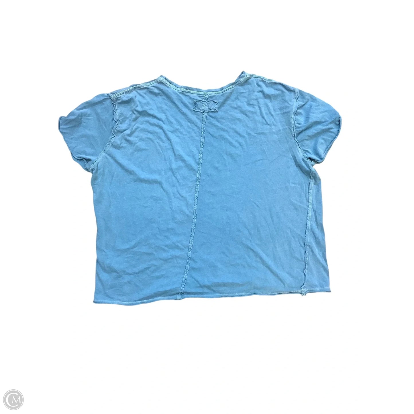 Top Short Sleeve Basic By We The Free In Blue, Size: L
