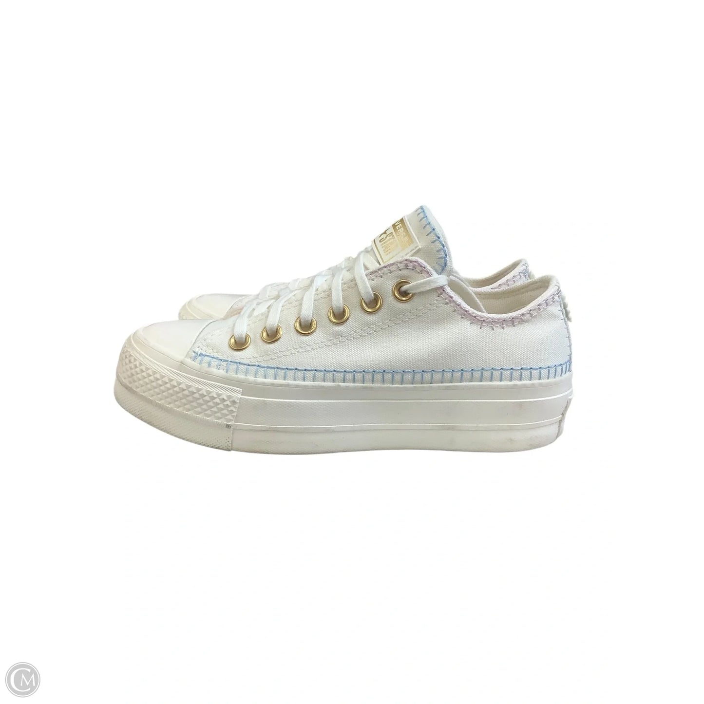 Shoes Sneakers Platform By Converse In White, Size: 5
