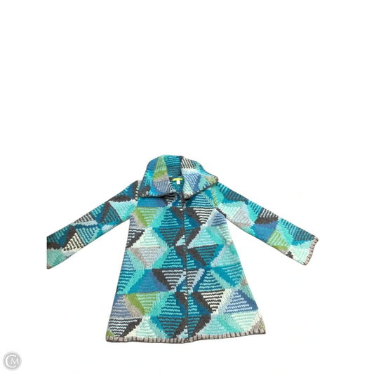 Sweater Cardigan By Sigrid Olsen In Blue, Size: M